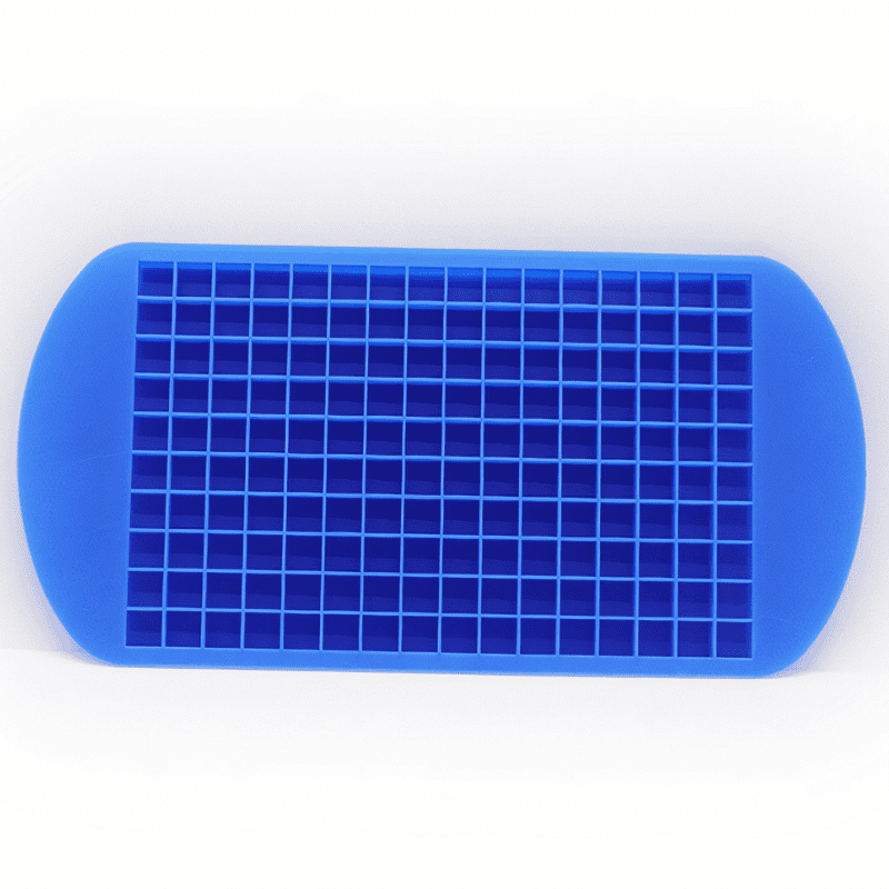 Acheter 160 petit bac à glace carré en silicone mini moule à glace pilée  machine à glaçons moule à glaçons boîte à glace