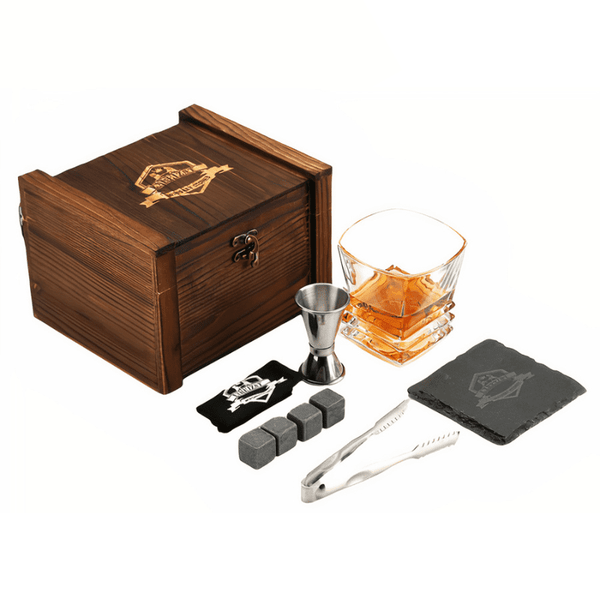 Coffret cadeau whisky - Pierres à whisky cadeau Set - Whisky - 2